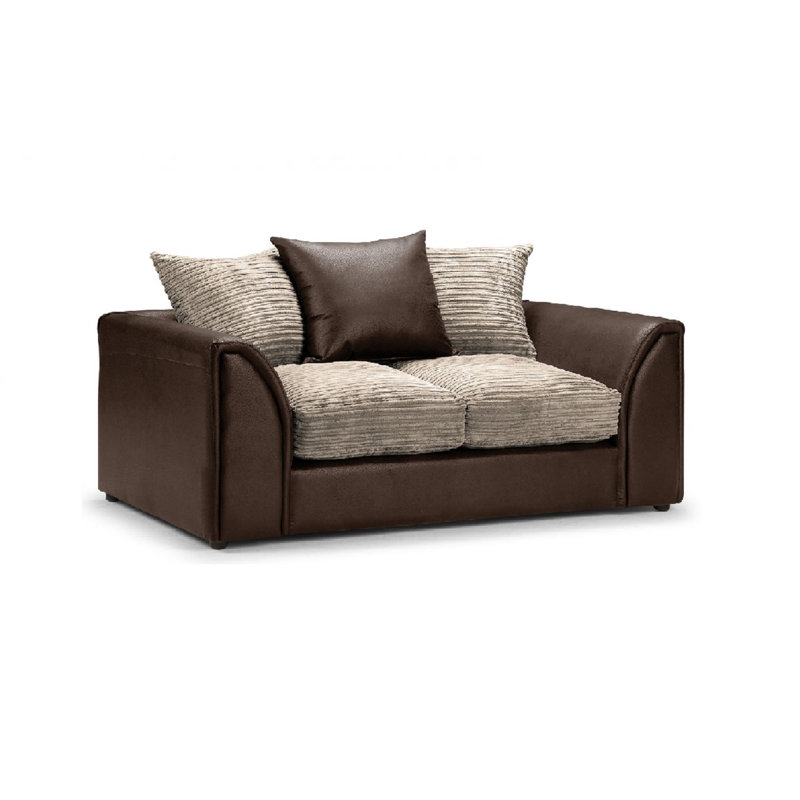 Brois Sofa, Brown/Cream
