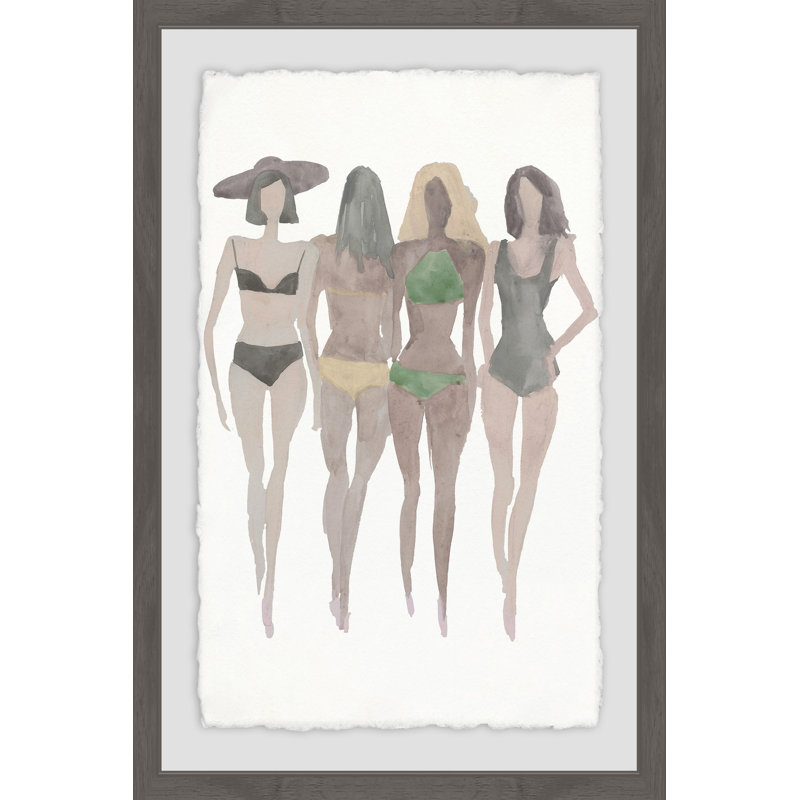 Beach II - Single Picture Frame Painting, 91 cm H x 61 cm W x 4 cm D