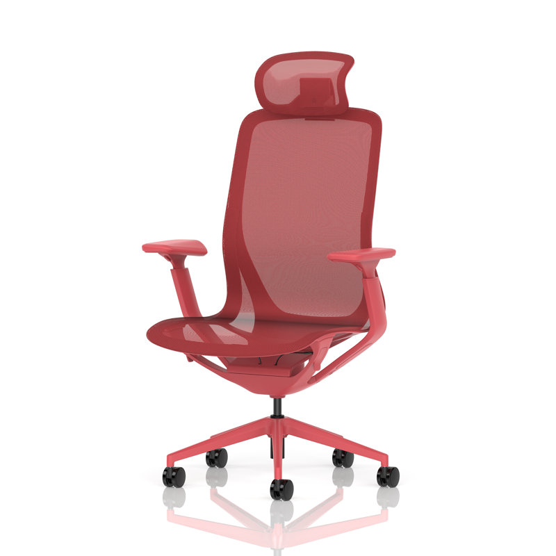 Metro Lane Executive Chair, High, Red