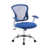 Blue is out of stock selected