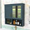 Armoire à pharmacie murale de luxe avec miroir à réflexion haute définition et tablette réglable
