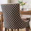 Meubles, chaise de salle à manger d'appoint ultra, chaises en tissu épaissi avec tons neutres-413482599