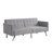 Sofa Bed Convertible Folding Lounge Couch Loveseat Sleeper Sofa Armrests Living Room Bedroom Apartment Reading Room-399552082