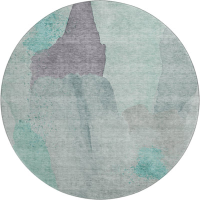 Tapis abstrait lavable à la machine Premium Mouton
