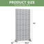 Panneau de clôture en métal H 6 pi x l 4 pi-121613443-121613441