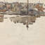 Cityscape Print by Wilhelmus Johannes Steenhoff
