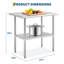 Metal Kitchen Island