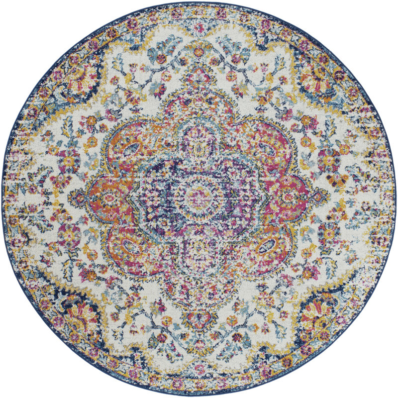 Neel Oriental Area Rug, Round 160cm