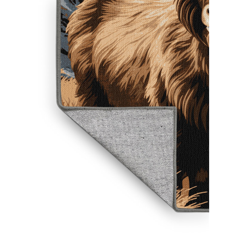  Tapis lavable Himalayan Tahr, Rectangulaire 2 pi x 3 pi