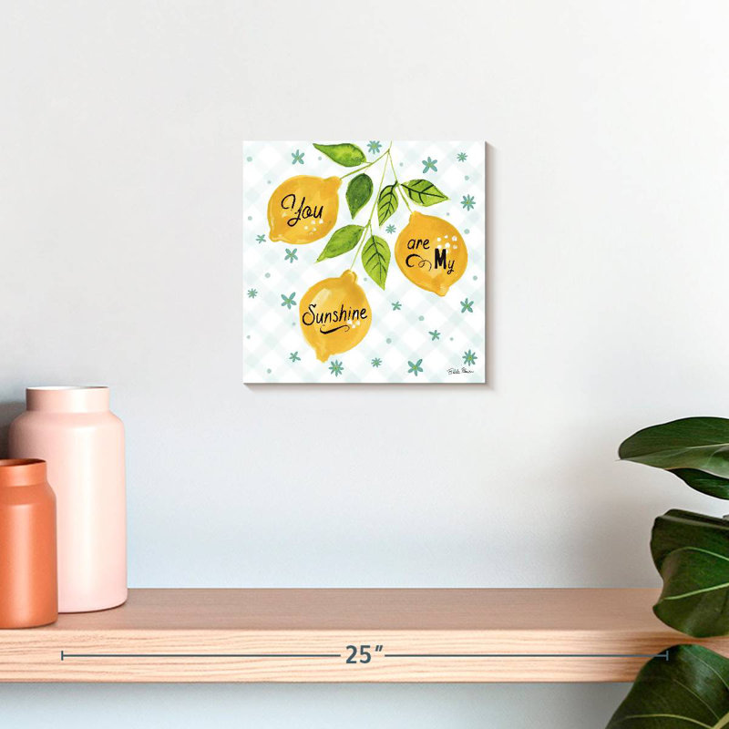 Mellow Yellow V, 10" H x 10" W