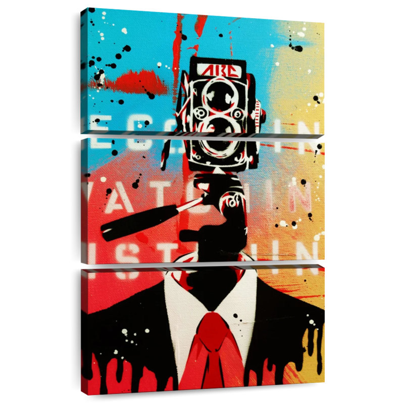 NSA Camera Man, 32" H x 20" W