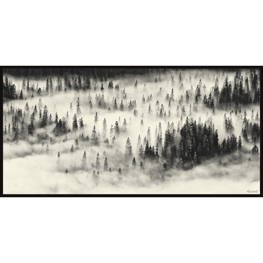 The Sea of Fog by Marmont Hill - Floater Frame Photograph on Canvas
