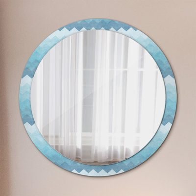 Huldar Glass Flat Wall Mirror