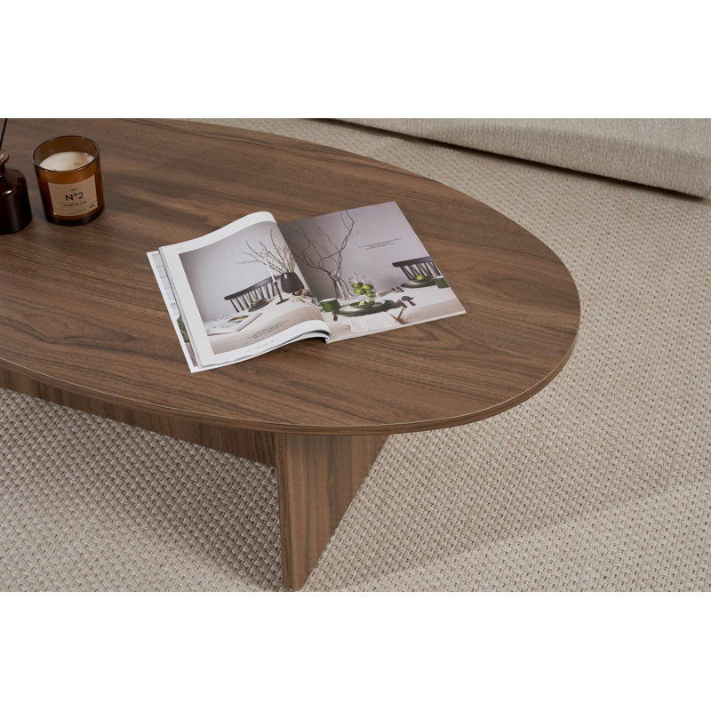 Coffee Table, Natural Walnut Effect