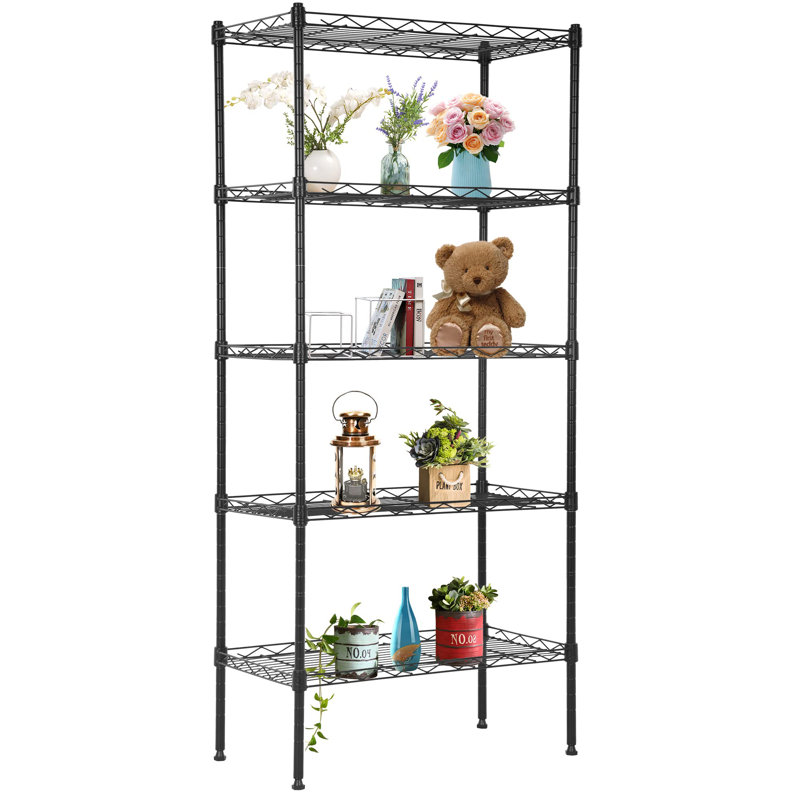 Étagère de rangement ajustable Mullenix pour cuisine, espaces commerciaux et petits garages, H 48 po x l 22 po x P 12 po