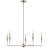 Kichler Alvaro 5-Light Polished Nickel Bare Bulb Steel Chandelier-1977218892-1977218882-1977218880