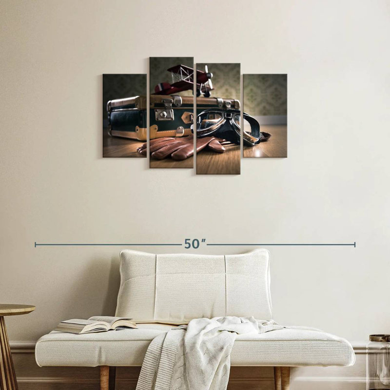 Collection d'aviation, H 22 po x l 36 po