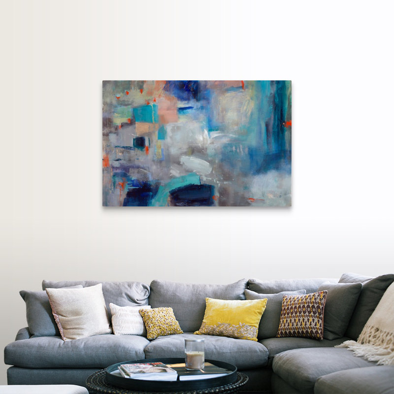 Reproduction d'art sur toile, H 32 po x l 48 po x P 1,25 po, Toile tendue