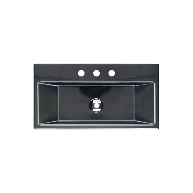 Verso 70 27.56'' L Bathroom Sink, 8" Centers