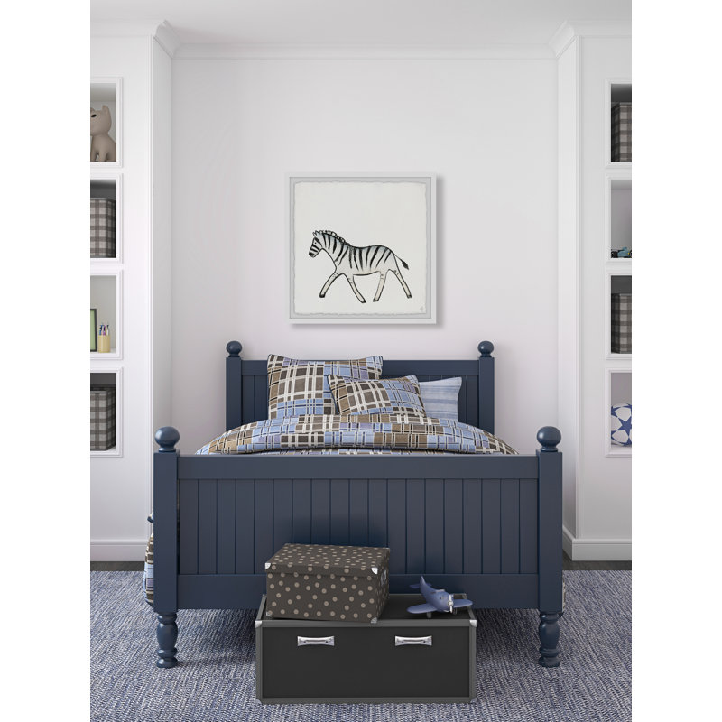 Jovani Walking Zebra - Print, 41cm H x 41cm W