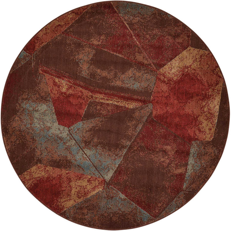 Yenitza Indoor Rug, Round 5'6"