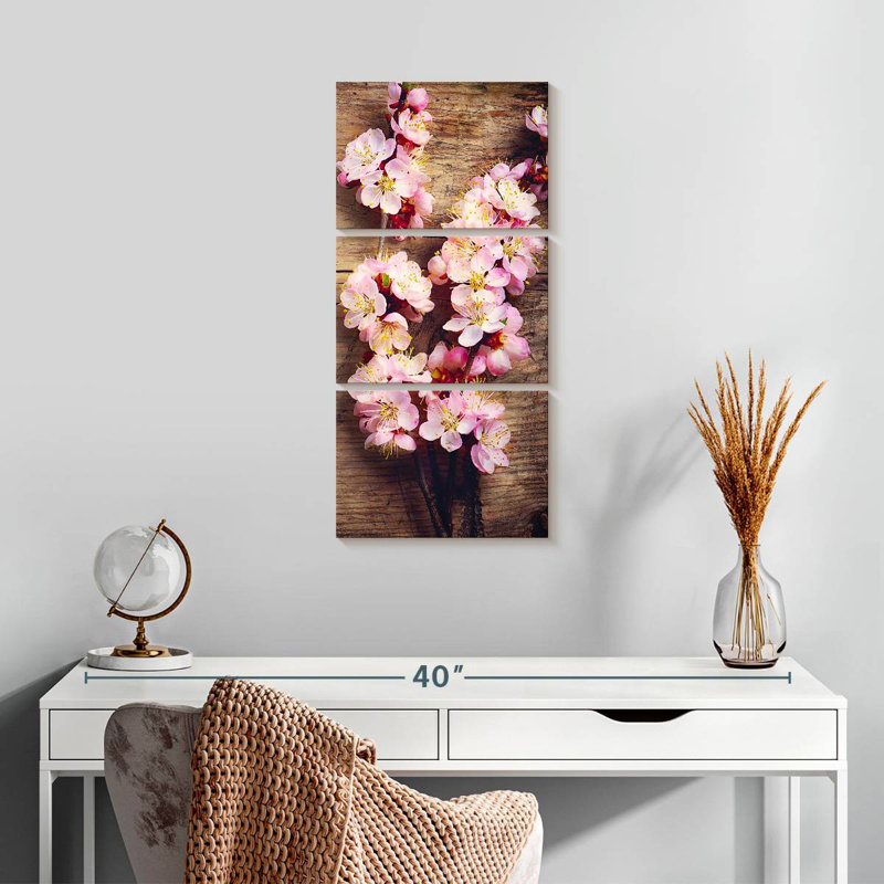 Spring Blossoms, 27" H x 12" W