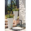 Pot de fleurs intérieur / extérieur en plastique 26,6 po Demi-97572985-97572984