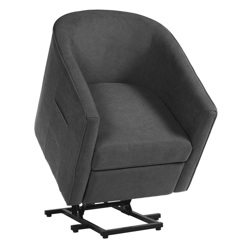 Fauteuil inclinable électrique Power Lift, chenille douce, confort moderne pour les personnes âgées