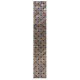 Wool Geometric Area Rug in Multicolored