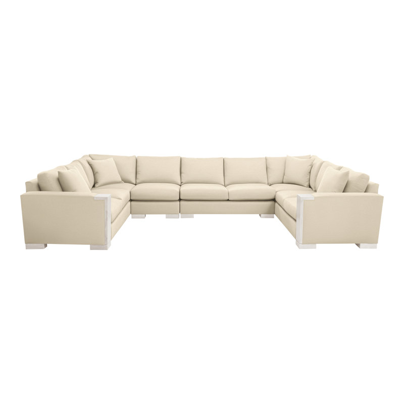 Michael Weiss 4-Piece Abingdon Sectional, Casa Blanca, Kimoni Natural