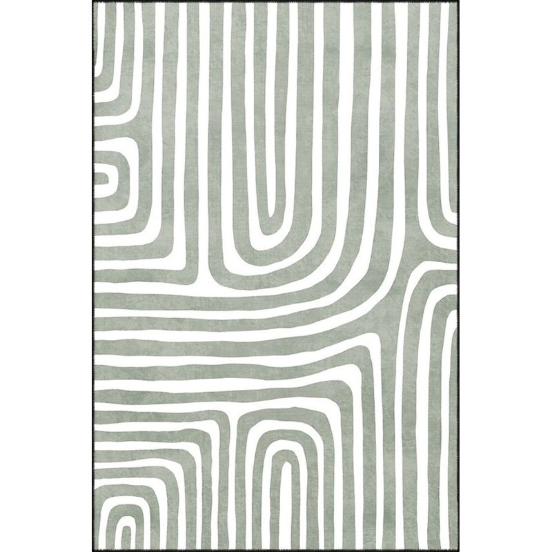 Tapis décoratif lavable à motif UL, Tapis de couloir 3 pi 3 po x 6 pi 7 po inclus