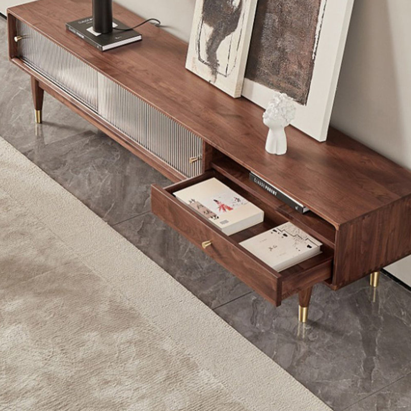 Meuble télé de luxe européen, 70.87"