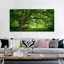  Printemps, art mural sur toile, art de la nature, affiche de peinture de grand paysage pour le salon, impression sur toile, 24 po x 48 po