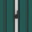 vidaXL Garden Shed 205 x 129 x 183 cm Galvanised Steel-1025003576