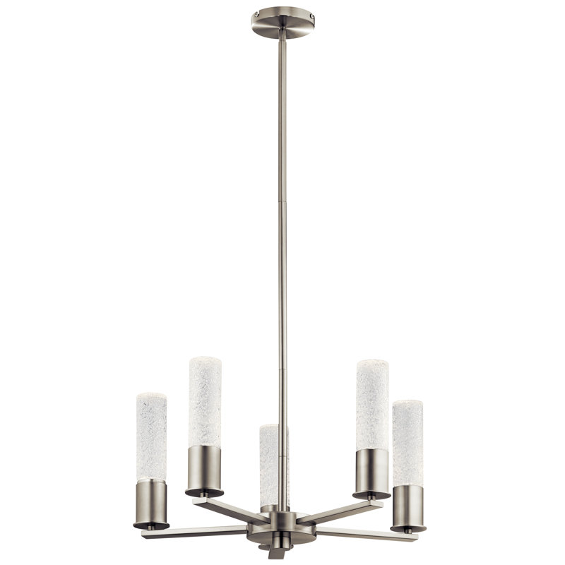 Lustre spoutnik à 5 lumières Glacial Glow