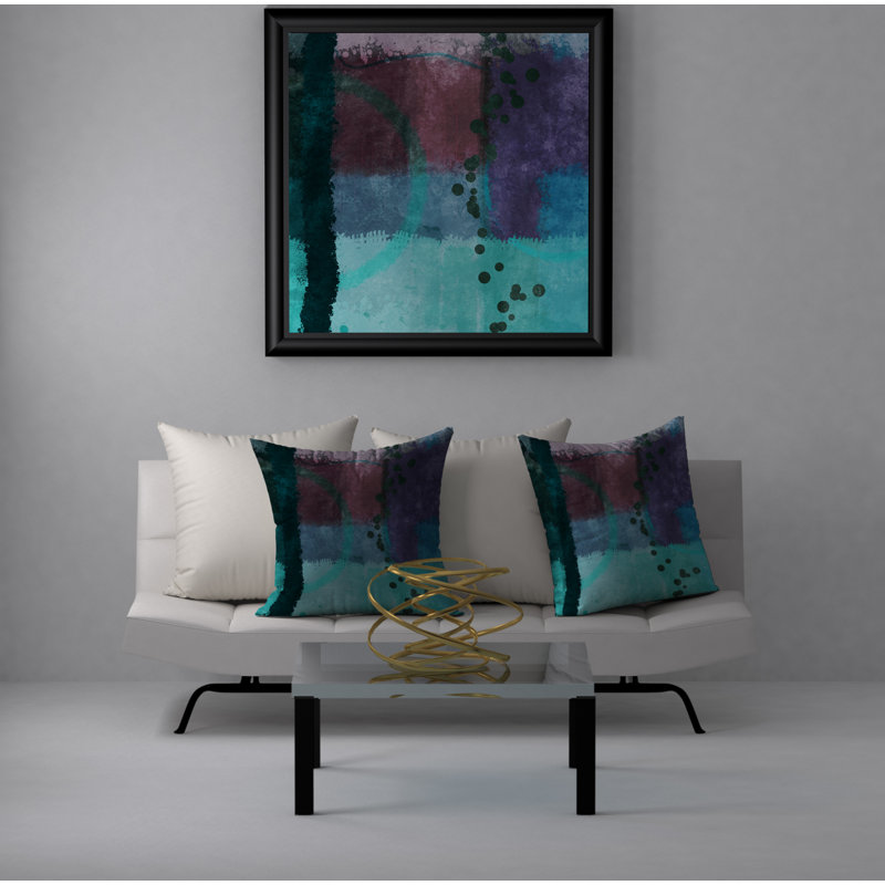 Housse de coussin carré et insert, 18" x 18"