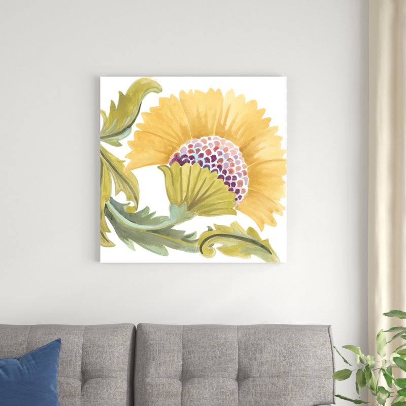 Abbey Floral Tiles VII, H 30 po x l 30 po x P 1,25 po