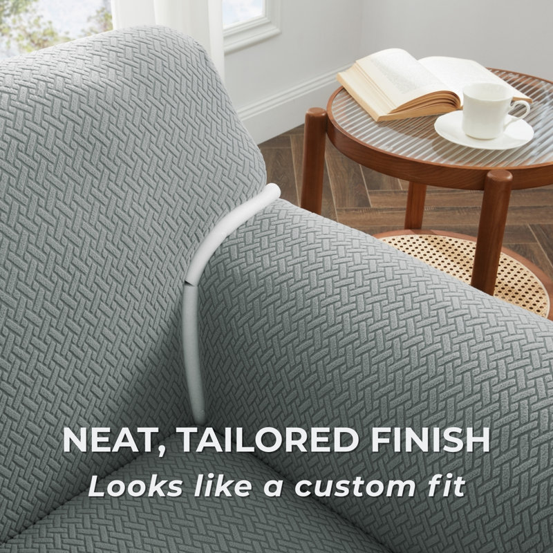 Stretch Sofa Slipcover – Elastic Fitted Spandex Couch Protector | Machine Washable, Anti-Slip, Pet & Kid Friendly | 1-4 Seater Sofa Covers