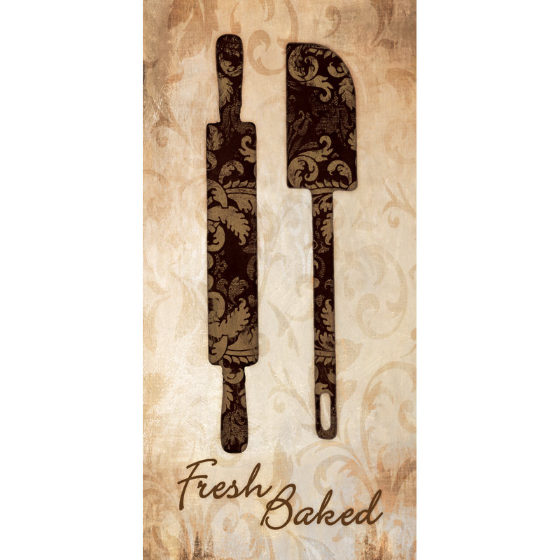 Black Utensils - Painting Print, Black Floater Framed, 46 cm H x 30 cm W