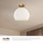 Plafonnier encastré 1 lumière 9,875 po Castilla-66310654-66310655