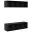 TV Cabinet Set 3 Pcs Engineered Wood-258398401