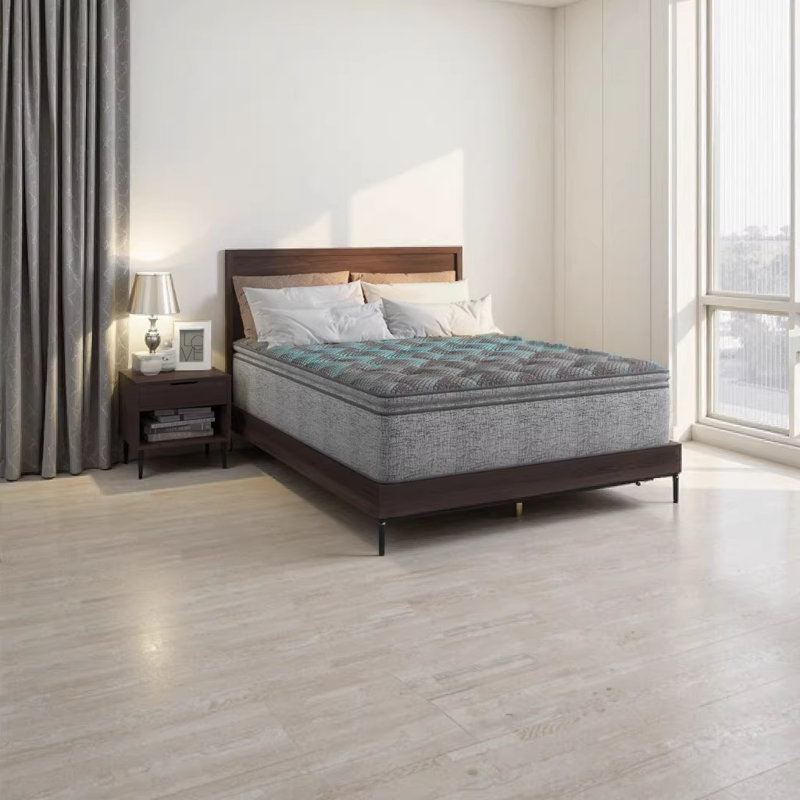 Restonic Comfort Care 2 Sided 9" Foam Core Mattress, Medium Comfort, Queen, Queen