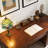1-Light Tiffany Style Stained Glass Table Lamp,14.7 Inch Vintage Desk Lamp