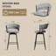 Ensemble de 2 chaises pivotantes 360 °-1260347635