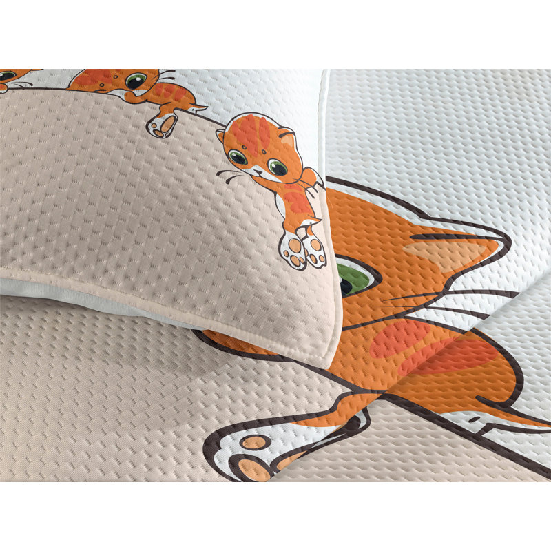 Coverlet, King Bedspread + 2 Shams