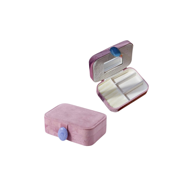 Boîte à bijoux Pebble, Rose