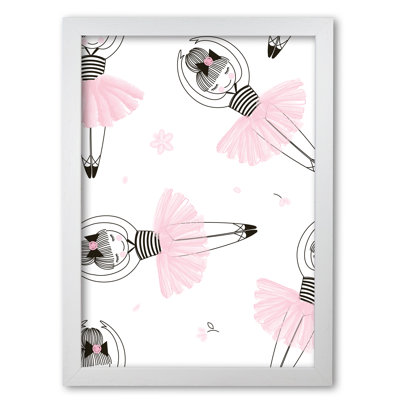 Ballerina Repeat Pattern - Painting