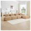 Canapé modulaire en L Cameloy 4 places Camel, aucun assemblage requis-1490161884-1490161881