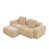 Light Camel Velvet