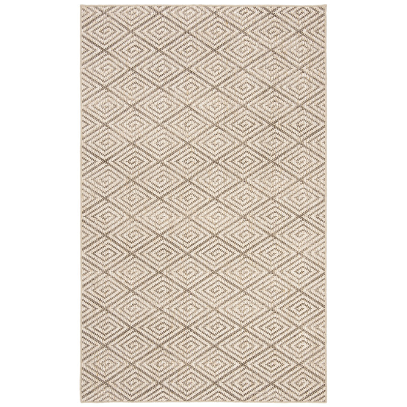 Aaltien Beach Sisal Geometric Rug, Rectangle 9' x 12'